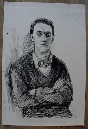 Aat Veldhoen - Rotaprint - Portret van Robbie, een junkie - 1964 kopen? Bied vanaf 55!