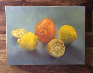 Niet of onleesbaar gesigneerd - Fruit compositie kopen? Bied vanaf 10!