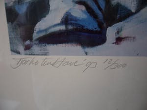 Tjarko ten Have - Litho, titel "de tennisser". kopen? Bied vanaf 10!