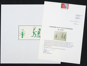 Jan Roede - Tekening, Zonder titel (met certificaat van echtheid!) kopen? Bied vanaf 50!