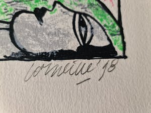 Corneille - Handgesigneerde zeefdruk uit 1998 kopen? Bied vanaf 1!