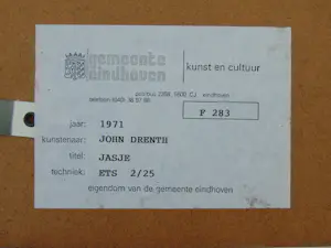 John Drenth - Jasje kopen? Bied vanaf 60!