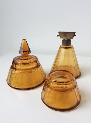 Moser - Josef Hoffmann (attr.) - Art deco toiletset kopen? Bied vanaf 25!