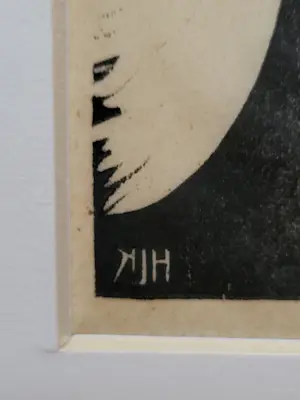 Hildo Krop - houtsnede 'Dodenakker' kopen? Bied vanaf 45!