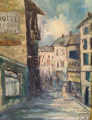 Clemens Wolters - (1875-1955) - Parijs - eerste helft 20e eeuw kopen? Bied vanaf 1!