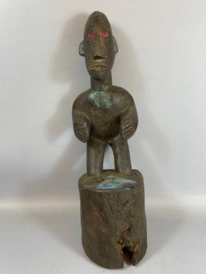 Fang - Old African statue from the Fang - Gabon. kopen? Bied vanaf 45!