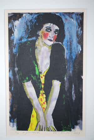Coos Dieters - Night Hawks - litho, oplage 12 verkocht voor € 35!