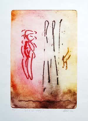 Ad Arma - kleurenets 'It's a boy' - 1993 - oplage 1/5. verkocht voor € 65!