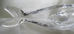 Niet of onleesbaar gesigneerd - Design kristallen dolfijn van "Art Vannes France". kopen? Bied vanaf 1!