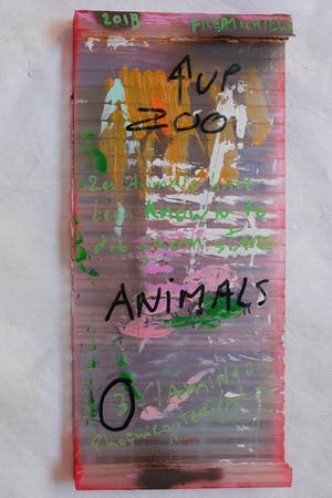 Fred Michiels - Zoo animals have been known to die from stares (3 flamingo's) kopen? Bied vanaf 150!