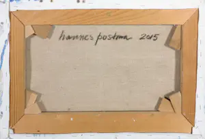 Hannes Postma - Gemengde techniek op doek, Zonder titel kopen? Bied vanaf 50!