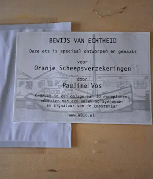 Pauline Vos - (Atelier WB10) — Ets “Oranje in het gebergte”, genummerd 29/30 + Certificaat kopen? Bied vanaf 90!