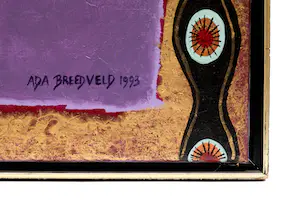 Ada Breedveld - Acryl op doek: Sanseveria - 1993 kopen? Bied vanaf 450!