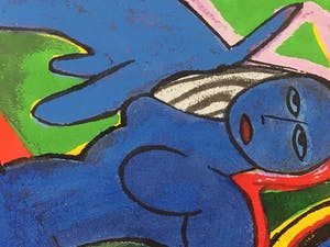 Corneille - Terragravure op doek, Cats in Love kopen? Bied vanaf 10!