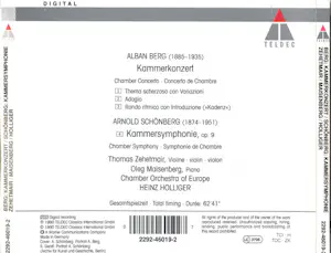 Arnold Schönberg - kammersymphonie Nr. 1 cd kopen? Bied vanaf 20!