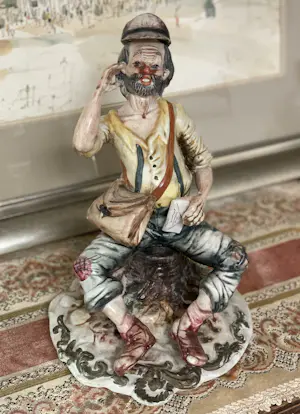 Real Fabbrica Capodimonte - De dronken postbode kaufen? Bieten Sie von 25!