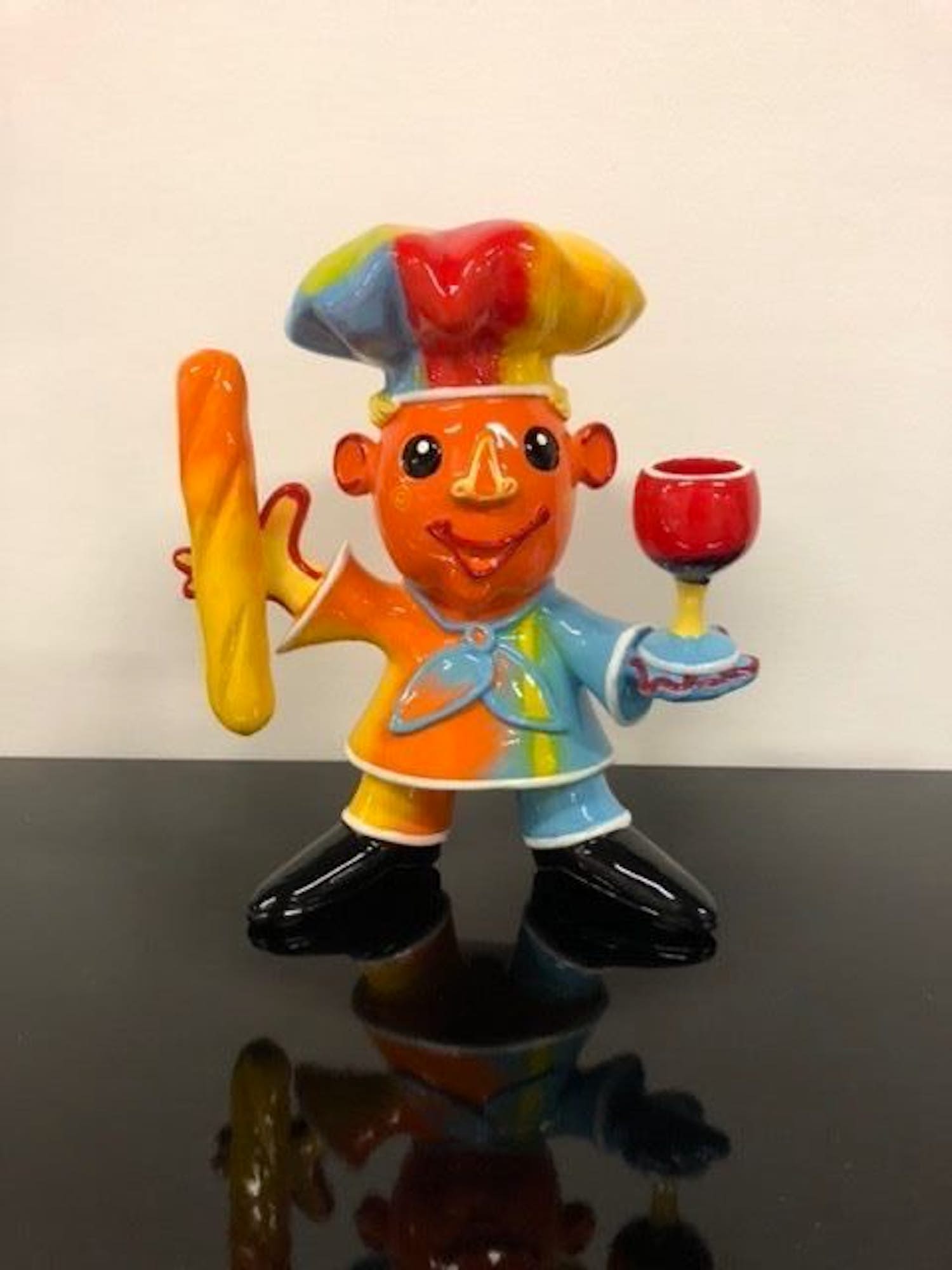 Ad Verstijnen - Beeld. Crazy Chef - 200 ex - 2017 verkocht voor € 1!