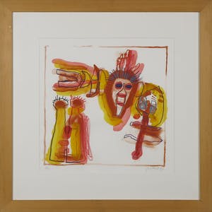 Geert Vrijdag - Litho, Zonder titel - Ingelijst kopen? Bied vanaf 50!