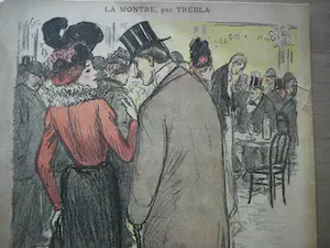 Theophile Alexandre Steinlen - La Montre ,par Trebla kopen? Bied vanaf 25!