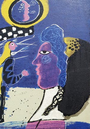 Corneille - Terragravure: 'Femmes de la Bible: Judges 4' (Nieuw ingelijst) kopen? Bied vanaf 850!