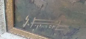 Gustave Pynaert - dorpslandschap kopen? Bied vanaf 95!