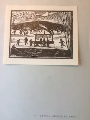 Han Krug - WINTER - 6 HOUTSNEDEN VAN HAN KRUG - 1944 kopen? Bied vanaf 75!