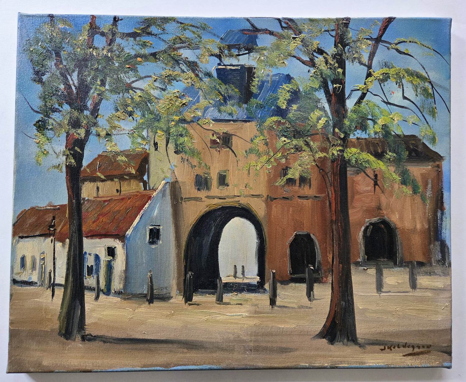 Jan Kelderman - Vispoort. Harderwijk. kopen? Bied vanaf 45!