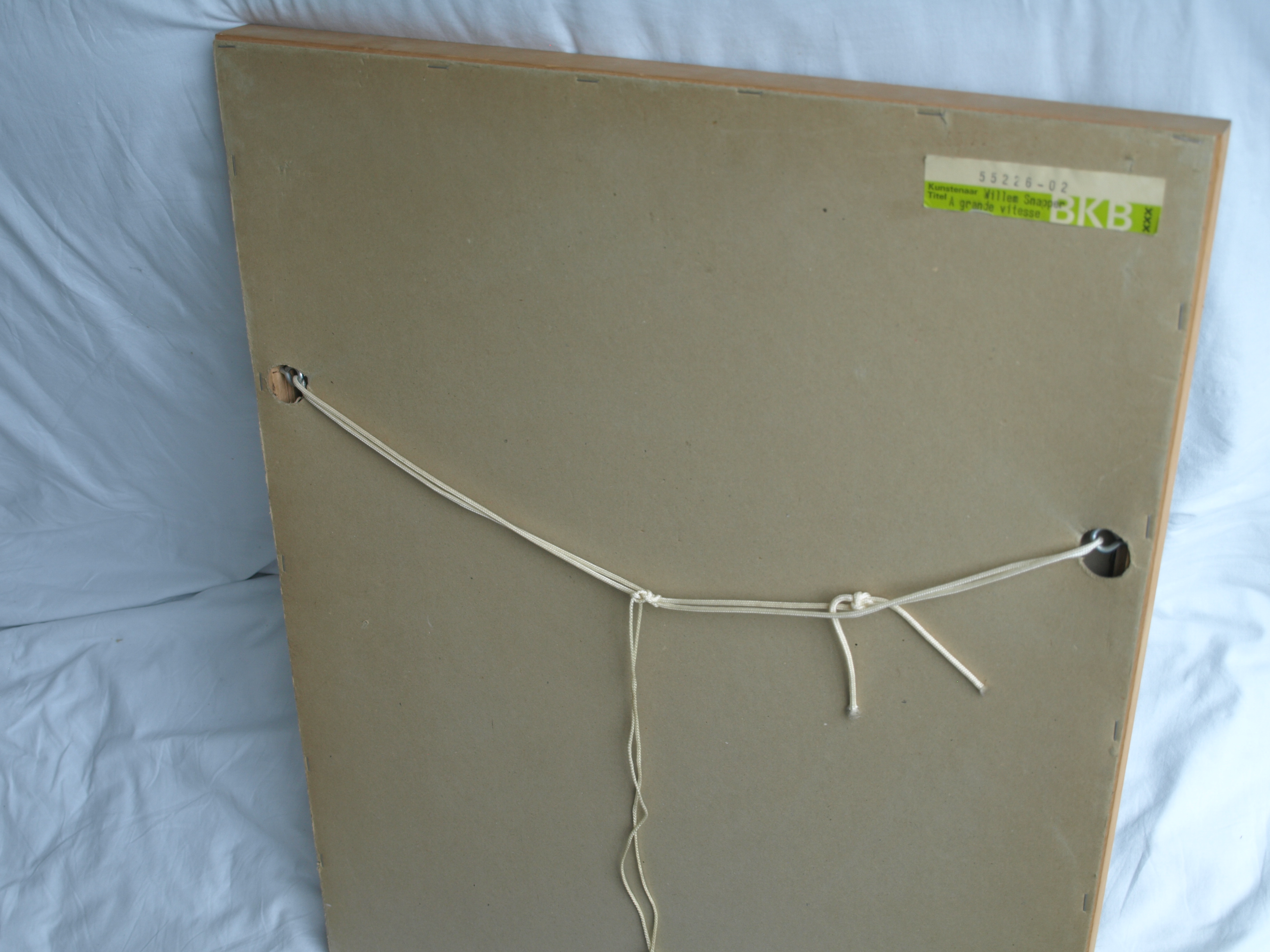 Willem Snapper - Zeefdruk , À grande vitesse – gesigneerd & ingelijst - 1981  kopen? Bied vanaf 1!