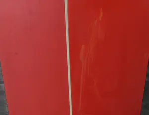 Jean van Wijk - Drieluik, Cadens over rode rechthoek (Zeer groot) kopen? Bied vanaf 100!