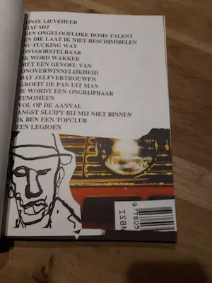Herman Brood - Woedend licht uit 2000, inclusief zeefdruk, ingelijst kopen? Bied vanaf 100!
