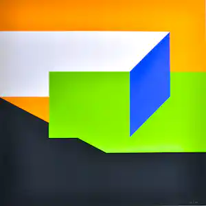 Guy Vandenbranden - Exodus - Zeefdruk - Gesigneerd - 52x52 cm - 1970 vendu pour 190€ !