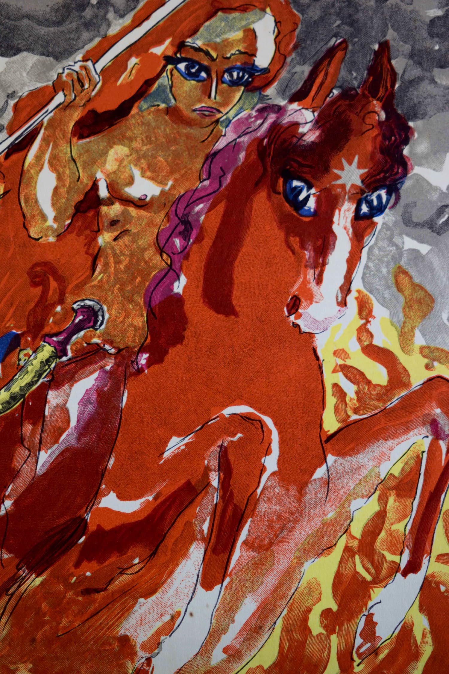 Kees van Dongen - Houtgravure - Le Prince Sharkan au combat kopen? Bied vanaf 50!