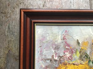 Niet of onleesbaar gesigneerd - Bloemen in pot. kopen? Bied vanaf 1!