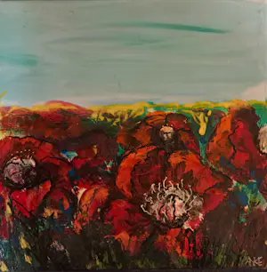 Anke Peddemors - Papavers tweeluik. kopen? Bied vanaf 55!