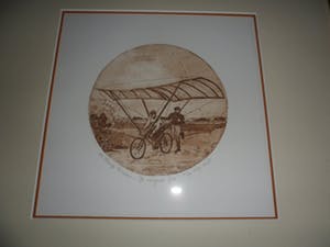 Leentje Linders - Ets. Titel, "De Vliegende Fiets". kopen? Bied vanaf 20!