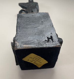 Jaap Hartman - Bronzen beeld "Binnenschipper" kopen? Bied vanaf 100!