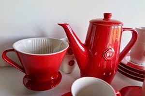 Nicolai Carels - Voor Douwe Egberts - Design Koffieservies - Gemerkt- PRIJS VERLAAGD kopen? Bied vanaf 39!