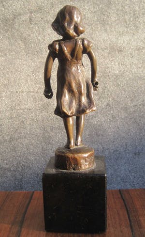 Brons (Onbekend) - Meisje zonder springtouw. kopen? Bied vanaf 45!