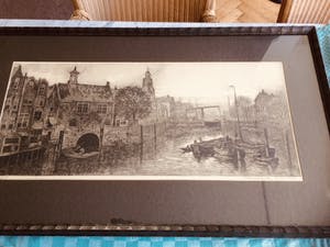 Plateelbakkerij Zuid-Holland - Deco bord met decoraties kopen? Bied vanaf 42!