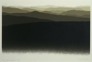 Piet Fioole - Zeefdruk, Jbel Tifernine - Ingelijst kopen? Bied vanaf 35!