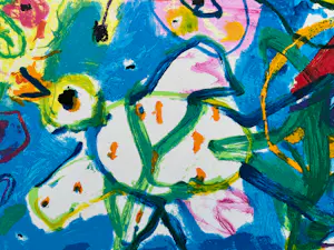 Hans Truijen - handgesigneerde zeefdruk | 'Happy day' | 1993 kopen? Bied vanaf 10!