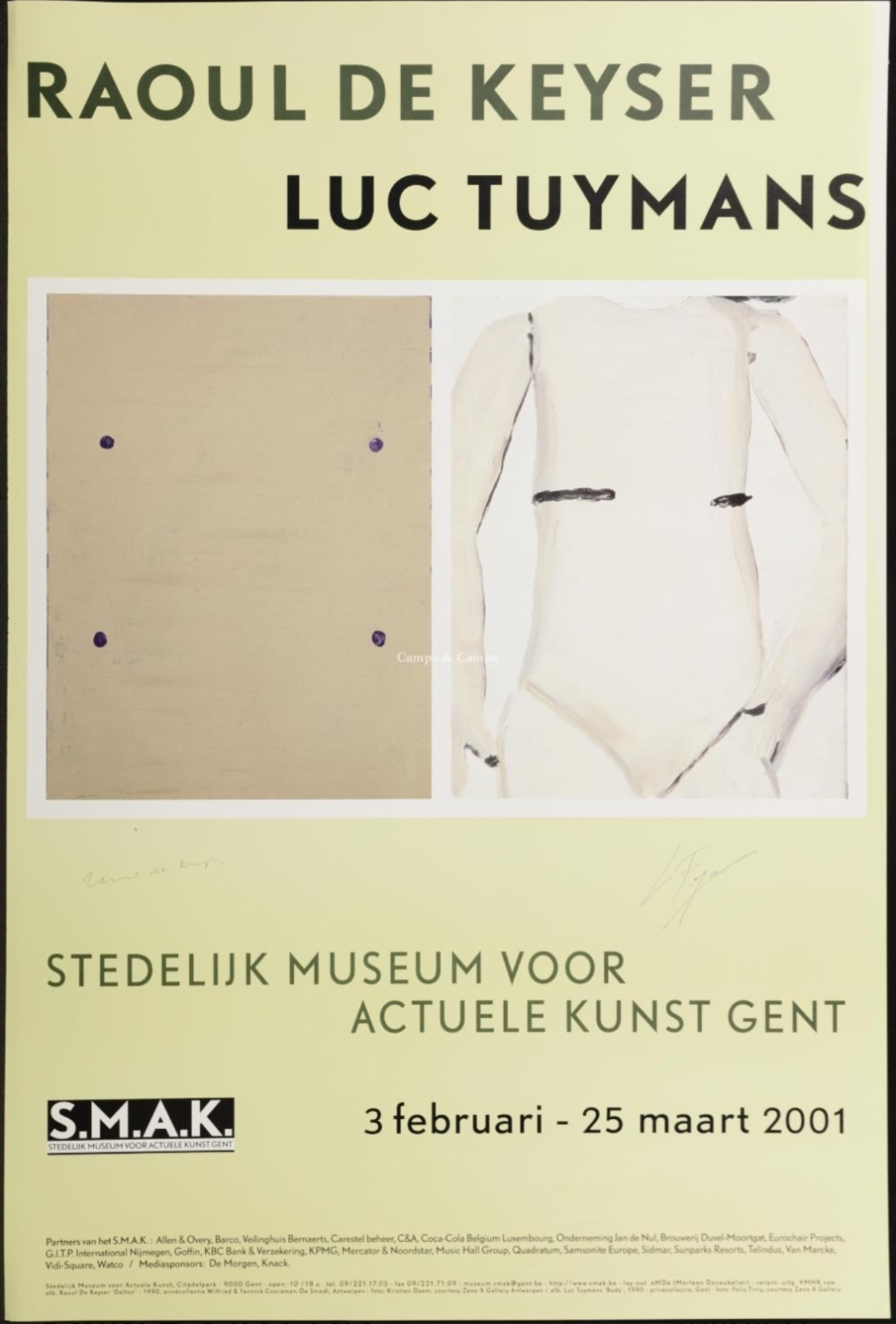 Raoul De Keyser - De Keyser& Luc Tuymans kopen? Bied vanaf 645!