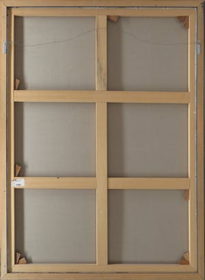 Arty Grimm - Olieverf op doek, Zonder titel - Ingelijst (Zeer groot) kopen? Bied vanaf 750!