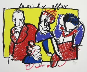 Herman Brood - Zeefdruk, Family Affair kopen? Bied vanaf 1!