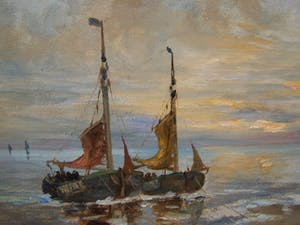 Andries van den Berg - Boomschuiten aan het strand kopen? Bied vanaf 70!
