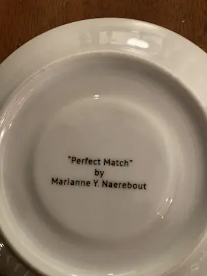 Marianne Naerebout - 2 mokkakopjes en schoteltjes kopen? Bied vanaf 12!