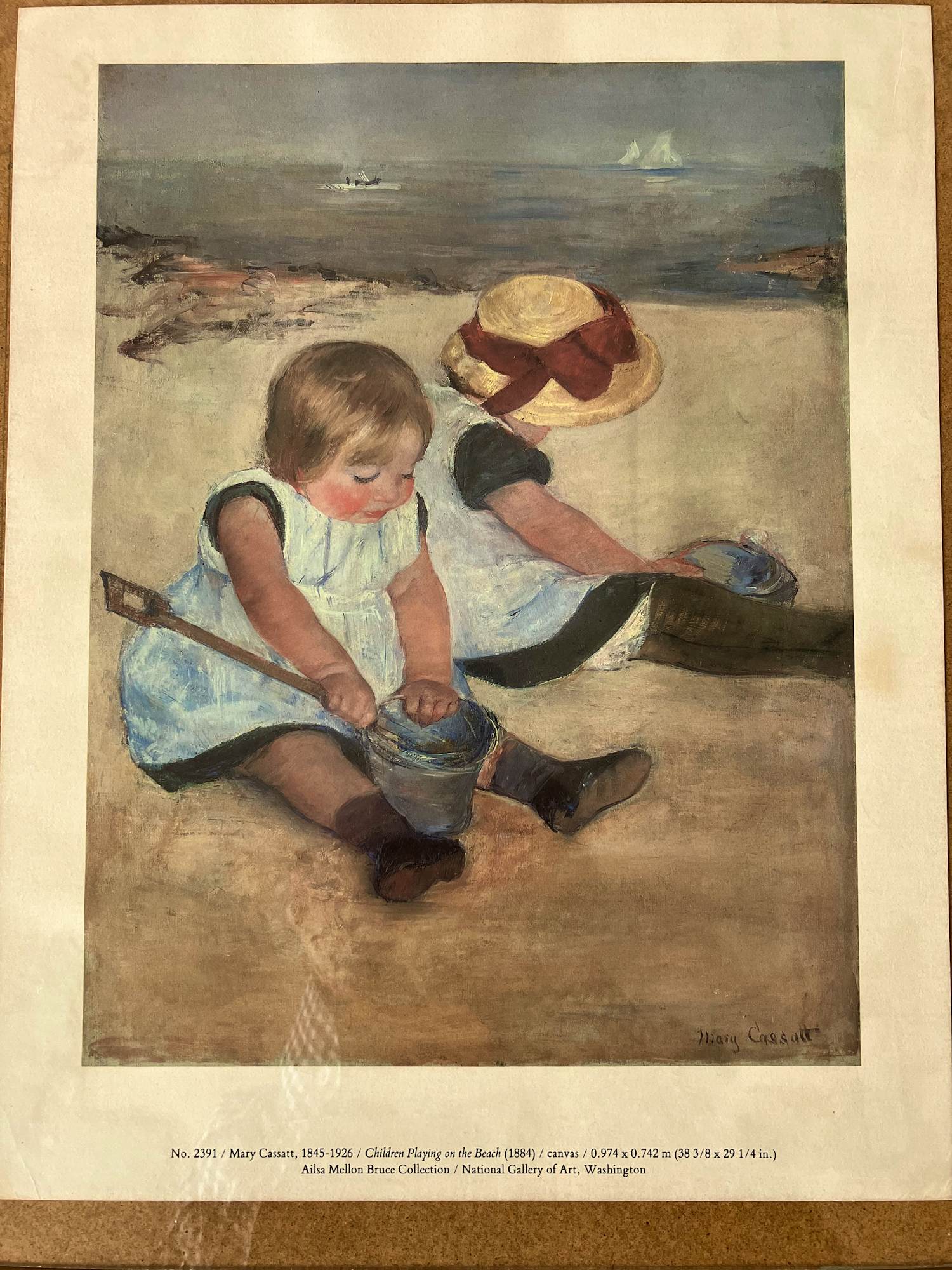 Mary Cassatt - Children playing on the beach kopen? Bied vanaf 35!