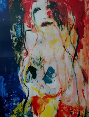 Kees van Bohemen - Ingelijste zeefdruk: Doortje - 1978 kopen? Bied vanaf 250!