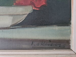 Niet of onleesbaar gesigneerd - Bloemenstilleven kopen? Bied vanaf 1!