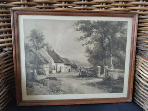 Piet Schipperus - Boerentafereel met schapen kopen? Bied vanaf 20!